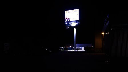 Leddisplay Barneveld langs de A30